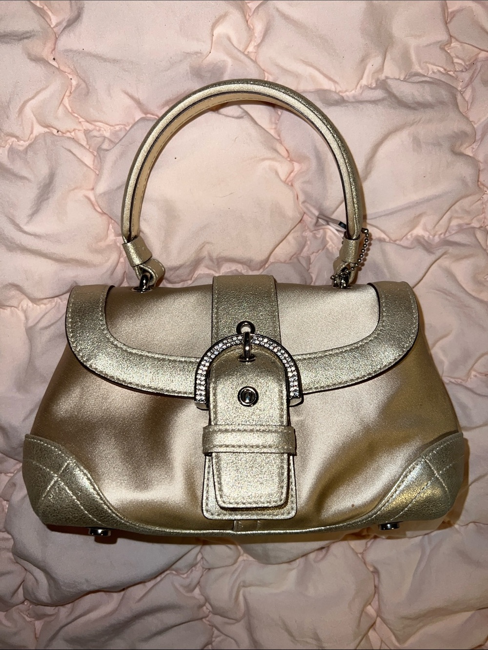 RARE Coach Swarovski crystal handbag!!